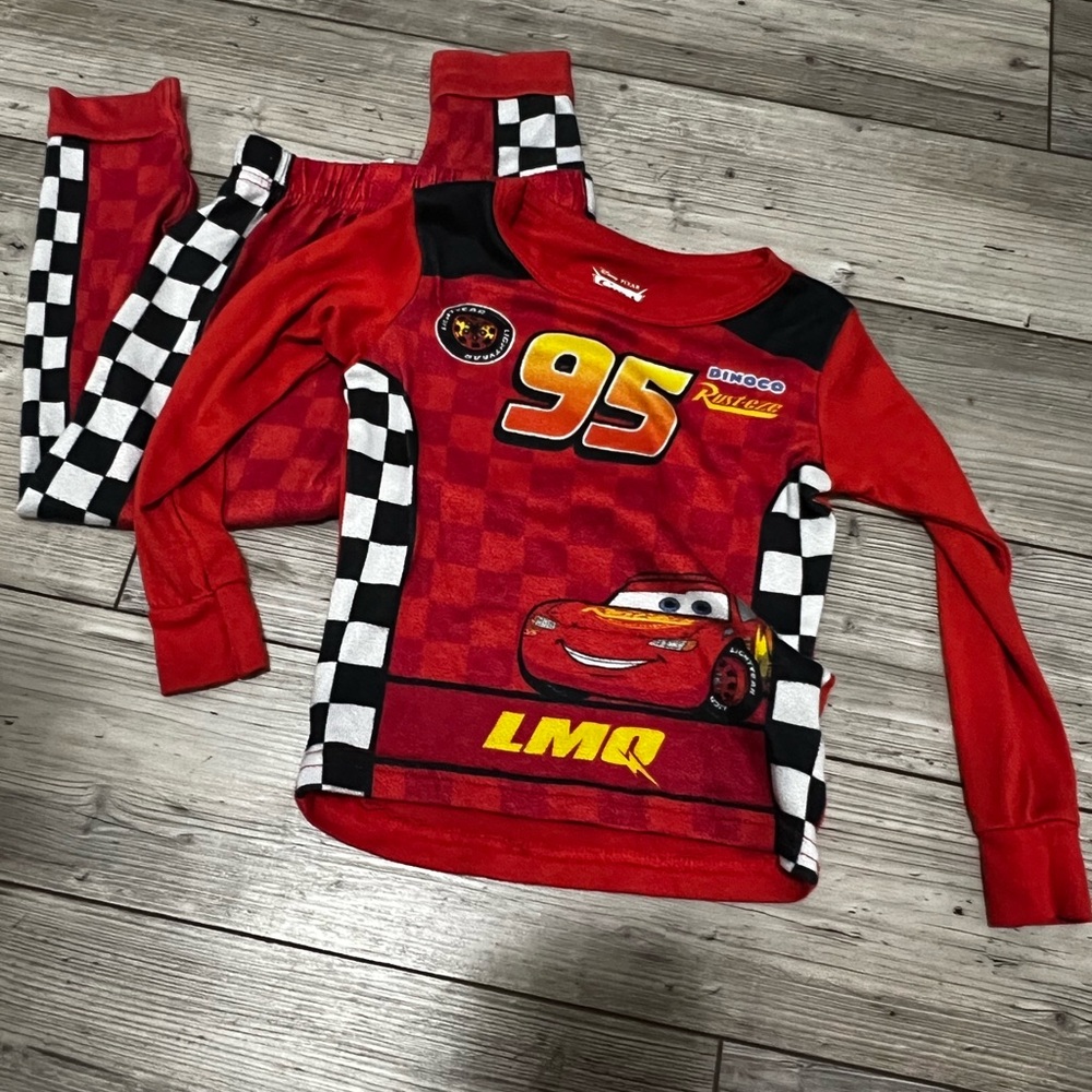 Disney Red Cars Pajama Set